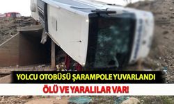 Yolcu Otobüsü Şarampole Yuvarlandı: Ölü ve Yaralılar Var