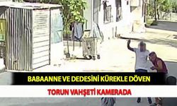 Babaanne ve Dedesini Kürekle Döven Torun Vahşeti Kamerada