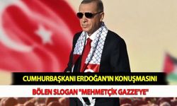 Cumhurbaşkanı Erdoğan'ın Konuşmasını Bölen Slogan "Mehmetçik Gazze'ye"