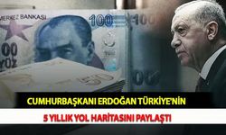 Cumhurbaşkanı Erdoğan Türkiye'nin 5 Yıllık Yol Haritasını Paylaştı