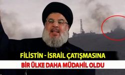 Filistin - İsrail Çatışmasına Bir Ülke Daha Müdahil Oldu