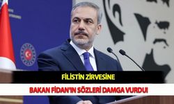 Filistin Zirvesine Bakan Fidan'ın Sözleri Damga Vurdu!