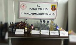 Hatay’da 62 şişe sahte alkol ele geçirildi