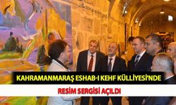 Kahramanmaraş Eshab-ı Kehf Külliyesi'nde Resim Sergisi Açıldı
