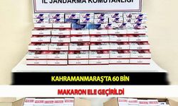 Kahramanmaraş'ta 60 Bin Makaron Ele Geçirildi