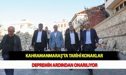 Kahramanmaraş'ta Tarihi Konaklar Depremin Ardından Onarılıyor