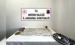 Mersin'de Roma dönemine ait olduğu değerlendirilen 785 sikke ele geçirildi