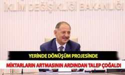 Yerinde Dönüşüm Projesinde Miktarların Artmasının Ardından Talep Çoğaldı