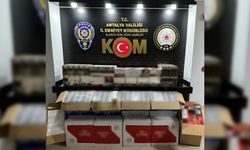 Antalya'da kaçak tütün ürünleri satan 11 şahsa işlem yapıldı