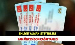 Ehliyet Almak İsteyenlere Zam Öncesi Son Çağrı Yapıldı