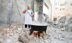 Enkaz, depremzede kadının üretim alanı oldu