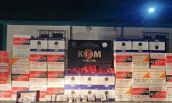 Hatay’da gümrük kaçağı makaron ve nargile tütünü operasyonu