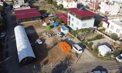 Hurma kurutma işi mahalleyi fabrikaya çevirdi