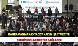 Kahramanmaraş'ta 257 Kadın İşletmeciye 550 Bin Dolar Destek Sağlandı