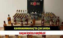 Kahramanmaraş'ta Çok Sayıda Kaçak İçki Ele Geçirildi