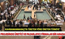 Kahramanmaraş'ta 'Üreten Yöre Üreten Türkiye' Projesinde Üretici ve Pazarlayıcı Firmalar Bir Arada