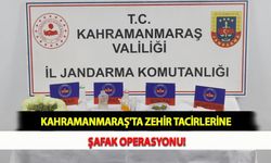 Kahramanmaraş'ta Zehir Tacirlerine Şafak Operasyonu!