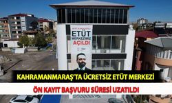 Kahramanmaraş’ta Ücretsiz Etüt Merkezi Ön Kayıt Başvuru Süresi Uzatıldı