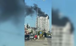 Lüks apartmandaki yangın korkuttu