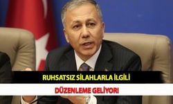 Ruhsatsız Silahlarla İlgili Düzenleme Geliyor!