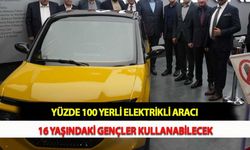 Yüzde 100 Yerli Elektrikli Aracı 16 Yaşındaki Gençler Kullanabilecek