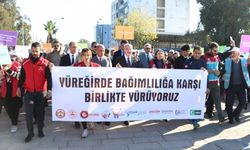 Adana'da 750 kişi bağımlılığa karşı yürüdü