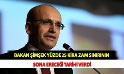 Bakan Şimşek Yüzde 25 Kira Zam Sınırının Sona Ereceği Tarihi Verdi