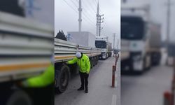 Burdur Emniyetinin kış lastiği denetiminde 81 araca ceza işlem uygulandı