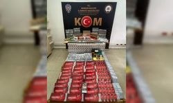 Burdur’da bin 565 paket kaçak sigara ele geçirildi