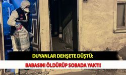 Duyanlar Dehşete Düştü: Babasını Öldürüp Sobada Yaktı!