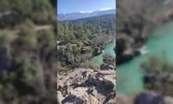 Fotoğraf çekerken 50 metrelik kanyondan düşen Alman turist öldü
