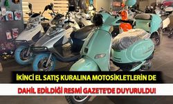 İkinci El Satış Kuralına Motosikletlerin de Dahil Edildiği Resmi Gazete'de Duyuruldu!