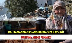 Kahramanmaraş Andırın 'da Şifa Kaynağı Üretimi: Andız Pekmezi