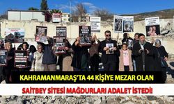 Kahramanmaraş’ta 44 Kişiye Mezar Olan Saitbey Sitesi Mağdurları Adalet İstedi!