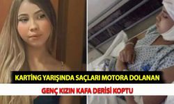 Karting Yarışında Saçları Motora Dolanan Genç Kızın Kafa Derisi Koptu