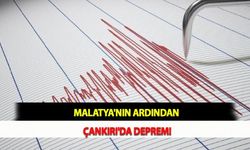 Malatya'nın Ardından Çankırı'da Deprem!
