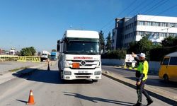Mersin'de yük taşımacılığı yapan araçlar denetleniyor