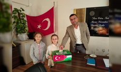 Minik öğrencilerden 'Filistin' için örnek davranış