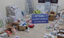 Reyhanlı'da 10 bin kutu sahte ilaç serum ve merhem ele geçirildi