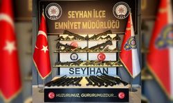 Seyhan polisi 55 ruhsatsız silah ele geçirdi, 6 kişi de tutuklandı