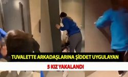 Tuvalette Arkadaşlarına Şiddet Uygulayan 5 Kız Yakalandı