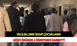 Veliler, Sınıf Basıp Çocukların Gözü Önünde 2 Öğretmeni Darbetti