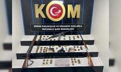 Adana'da silah ticareti yapanlar yakalandı, uzun namlulu silah ve tabancalar ele geçirildi