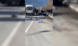 Antalya'da beton mikserinin çarptığı adam feci şekilde can verdi