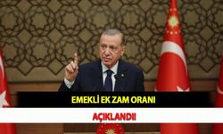 Emekli Ek Zam Oranı Açıklandı!