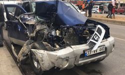 Erdemli'de zincirleme trafik kazası: 2 yaralı