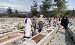 KADEM, Kahramanmaraş'ta Deprem Şehitlerini Kabirleri Başında Ziyaret Etti