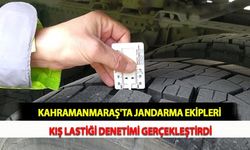 Kahramanmaraş'ta Jandarma Ekipleri Kış Lastiği Denetimi Gerçekleştirdi