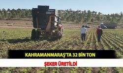 Kahramanmaraş’ta 32 Bin Ton Şeker Üretildi!