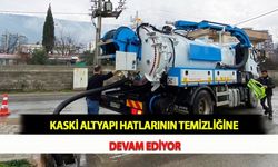 KASKİ Altyapı Hatlarının Temizliğine Devam Ediyor